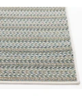 Central Oriental Colourscape Green/Ecru Stripe 7ft.10in. x 9ft.10in. Rect. Rug