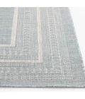 Central Oriental Melbourne Tidepool Border/Abstract 5ft. x 7ft. Rect. Rug