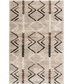 Central Oriental Oklahoma Nickel/Multi Moroccan 7ft.10in. x 9ft.10in. Rect. Rug
