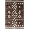 Central Oriental Oklahoma Rust/Mink Moroccan 5ft. x 7ft.3in. Rect. Rug