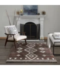 Central Oriental Oklahoma Rust/Mink Moroccan 5ft. x 7ft.3in. Rect. Rug