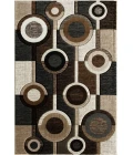 Central Oriental Apex Brown Geometric 5ft. x 7ft.3in. Rect. Rug