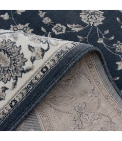 Central Oriental Clearwater Shade Border/Floral 5ft. x 7ft.7in. Rect. Rug