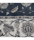Central Oriental Clearwater Shade Border/Floral 7ft.3in. x 10ft.10in. Rect. Rug
