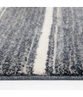 Central Oriental Stonington Denim/Zinc Stripe 5ft. x 7ft.6in. Rect. Rug