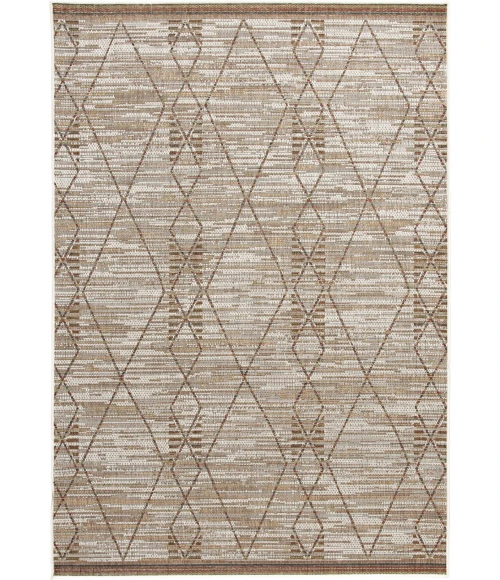 Central Oriental Colourscape Multi/Natural Moroccan 7ft.10in. x 9ft.10in. Rect. Rug