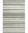Central Oriental Colourscape Green/Ecru Stripe 7ft.10in. x 9ft.10in. Rect. Rug