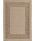 Central Oriental Santorini Natural/Earth Abstract 3ft.3in. x 5ft.3in. Rect. Rug