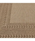 Central Oriental Santorini Natural/Earth Abstract 3ft.3in. x 5ft.3in. Rect. Rug