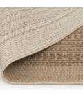 Central Oriental Santorini Natural/Earth Abstract 3ft.3in. x 5ft.3in. Rect. Rug