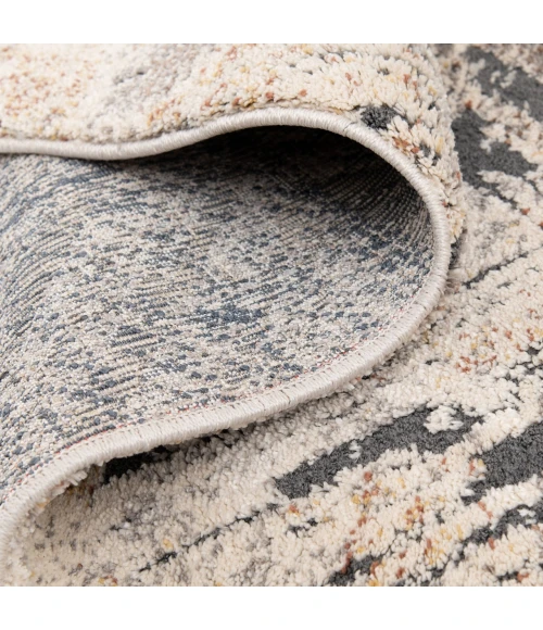 Central Oriental Stonington Almond/Oatmeal Moroccan 5ft. x 7ft.6in. Rect. Rug