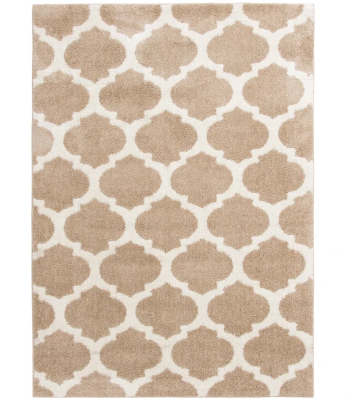 Central Oriental Sisli Beige/Buff Moroccan 24in. x 68 Rect. Rug
