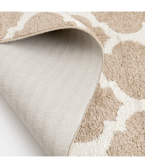 Central Oriental Sisli Beige/Buff Moroccan 24in. x 68 Rect. Rug