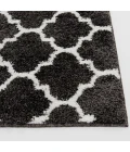 Central Oriental Sisli Soot/Buff Moroccan 24in. x 36in. Rect. Rug