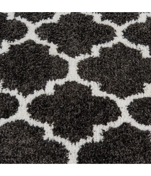 Central Oriental Sisli Soot/Buff Moroccan 24in. x 36in. Rect. Rug