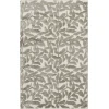 Central Oriental Stonington Sage/Oatmeal Abstract 7ft.10in. x 9ft.10in. Rect. Rug