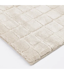Central Oriental Stonington Coconut/Lace Abstract 5ft.3 x 7ft.3in. Rect. Rug