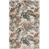 Central Oriental Stonington Coconut/Clay Floral 7ft.10in. x 9ft.10in. Rect. Rug