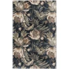 Central Oriental Stonington Denim/Clay Floral 5ft. x 7ft.6in. Rect. Rug