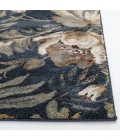 Central Oriental Stonington Denim/Clay Floral 7ft.10in. x 9ft.10in. Rect. Rug
