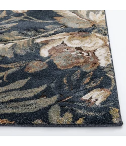 Central Oriental Stonington Denim/Clay Floral 7ft.10in. x 9ft.10in. Rect. Rug
