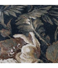 Central Oriental Stonington Denim/Clay Floral 7ft.10in. x 9ft.10in. Rect. Rug