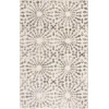 Central Oriental Stonington Coconut/Muli Abstract 7ft.10in. x 9ft.10in. Rect. Rug