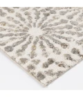 Central Oriental Stonington Coconut/Muli Abstract 7ft.10in. x 9ft.10in. Rect. Rug