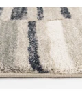 Central Oriental Stonington Denim/Clay Geometric 5ft. x 7ft.6in. Rect. Rug