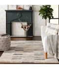 Central Oriental Stonington Denim/Clay Geometric 5ft. x 7ft.6in. Rect. Rug