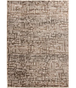 Central Oriental Adore Tile/Greige Abstract 7ft.3in. x 10ft.10in. Rect. Rug
