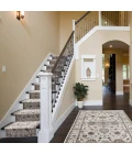 Central Oriental Adore Whitecap/Greige Traditional/ Oriental 7ft.3in. x 10ft.10in. Rect. Rug