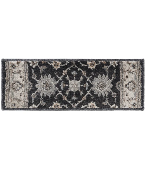 Central Oriental Adore Deep Blue/Whitecap Traditional/ Oriental 7ft.3in. x 10ft.10in. Rect. Rug