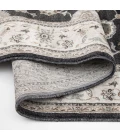 Central Oriental Adore Deep Blue/Whitecap Traditional/ Oriental 7ft.3in. x 10ft.10in. Rect. Rug