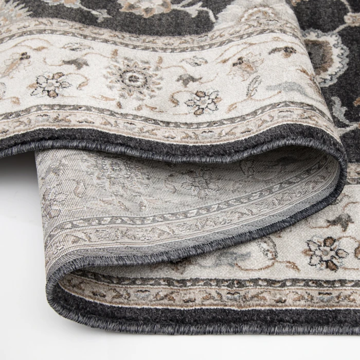Central Oriental Adore Deep Blue/Whitecap Traditional/ Oriental 9in. x 26in. Rect. Rug