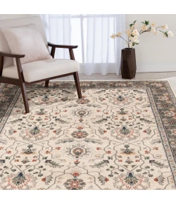 Central Oriental Montville Alabaster Oriental 9in. x 33in. Rect. Rug