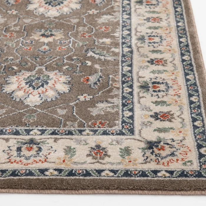 Central Oriental Montville Latte/Alabaster Abstract 7ft.3in. x 10ft.10in. Rect. Rug
