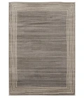 Central Oriental Montville Storm/Latte Abstract 5ft. x 7ft.7in. Rect. Rug
