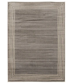 Central Oriental Montville Storm/Latte Abstract 7ft.3in. x 10ft.10in. Rect. Rug