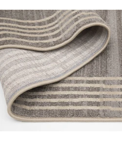 Central Oriental Montville Storm/Latte Abstract 7ft.3in. x 10ft.10in. Rect. Rug