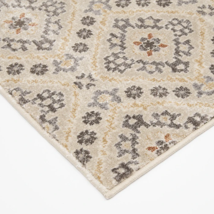 Central Oriental Montville Alabaster/Latte Moroccan 5ft. x 7ft.7in. Rect. Rug
