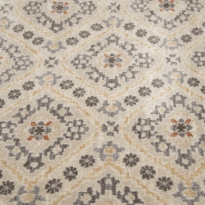Central Oriental Montville Alabaster/Latte Moroccan 5ft. x 7ft.7in. Rect. Rug
