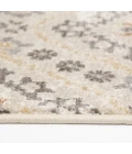 Central Oriental Montville Alabaster/Latte Moroccan 9in. x 33in. Rect. Rug