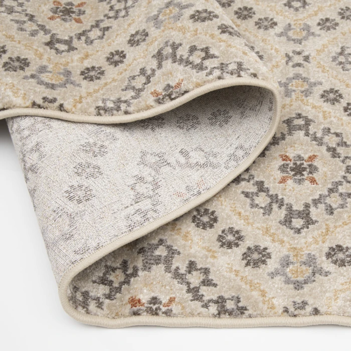 Central Oriental Montville Alabaster/Latte Moroccan 5ft. x 7ft.7in. Rect. Rug