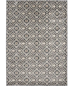 Central Oriental Montville Vintage Blue/Latte Moroccan 9in. x 33in. Rect. Rug