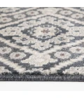 Central Oriental Montville Vintage Blue/Latte Moroccan 5ft. x 7ft.7in. Rect. Rug
