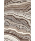 Central Oriental Structures Cloud/Multi abstract 5ft. x 7ft.6in. Rect. Rug