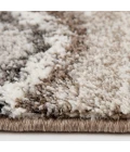 Central Oriental Structures Cloud/Multi abstract 5ft. x 7ft.6in. Rect. Rug