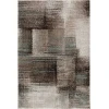 Central Oriental Structures Multi/Glass Abstract 7ft.10in. x 9ft.10in. Rect. Rug