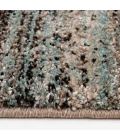 Central Oriental Structures Multi/Glass Abstract 5ft. x 7ft.6in. Rect. Rug
